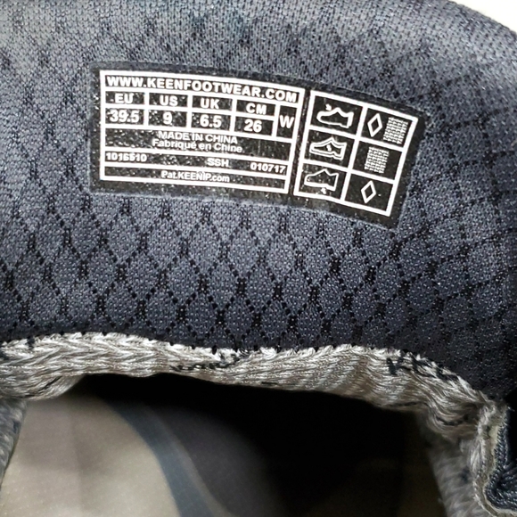 Keen Dry Taradora waterproof shoes women's size 9 gray taupe hiking sneakers - Picture 8 of 10